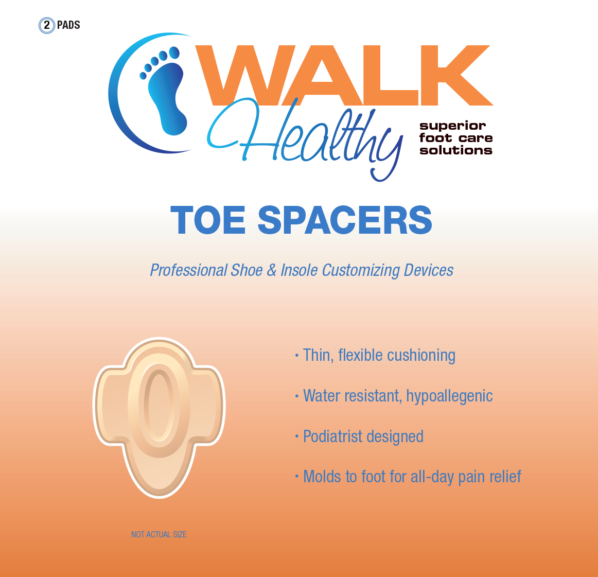 Corn Pad Walk Healthy